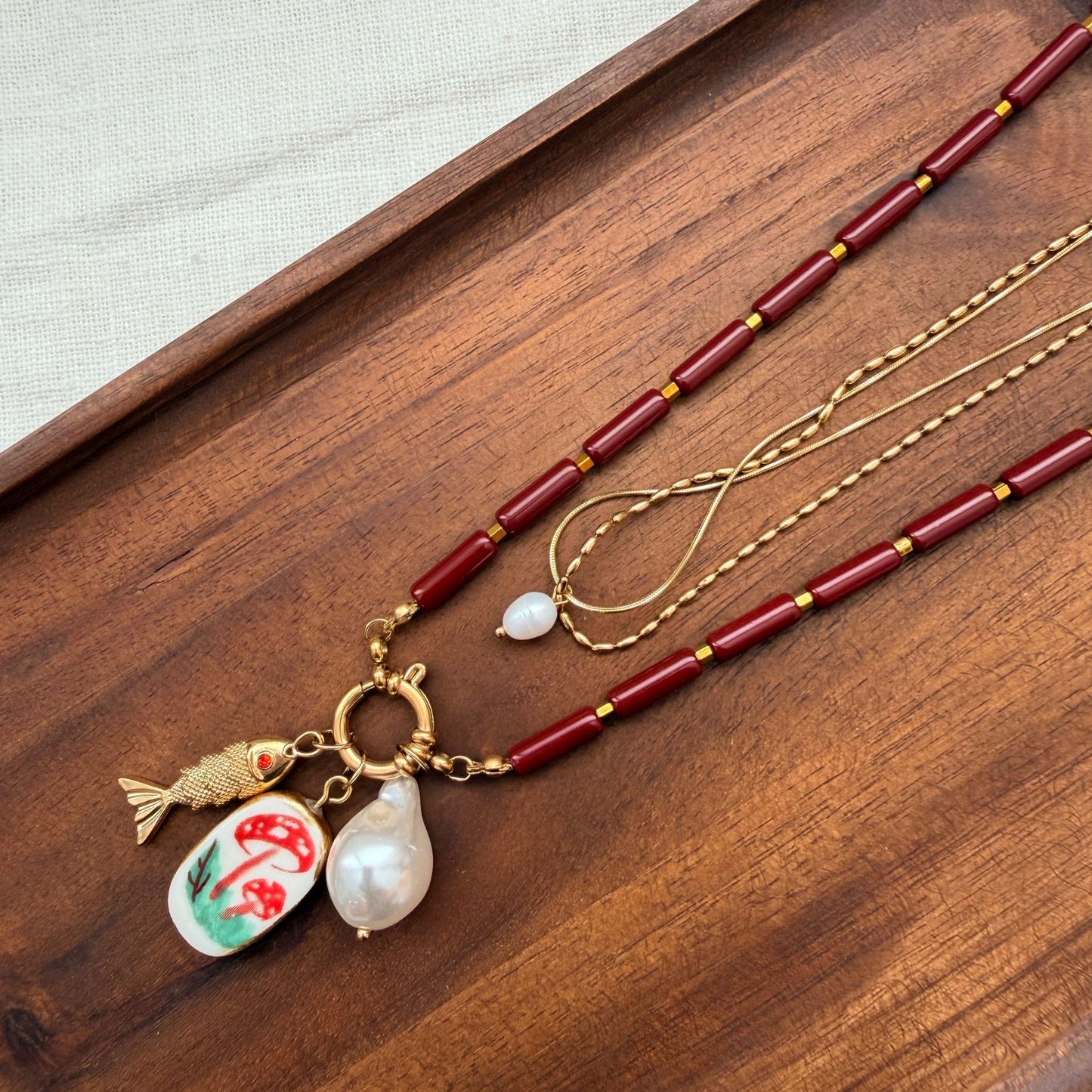 Aven Beaded Necklace