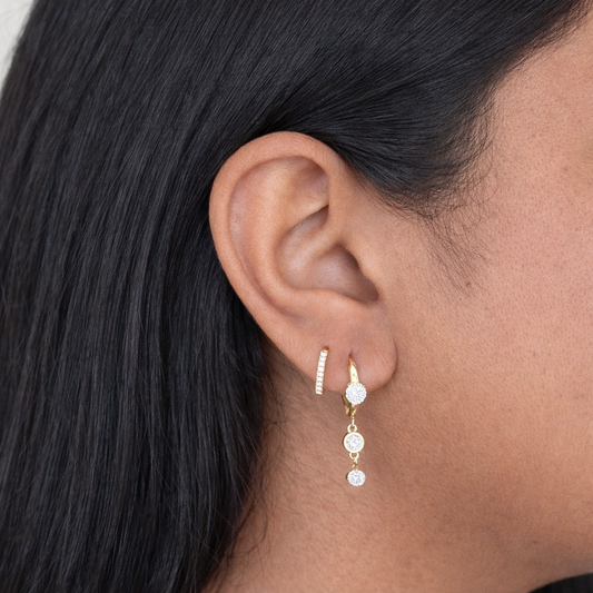 Kani Gold Drop Huggie