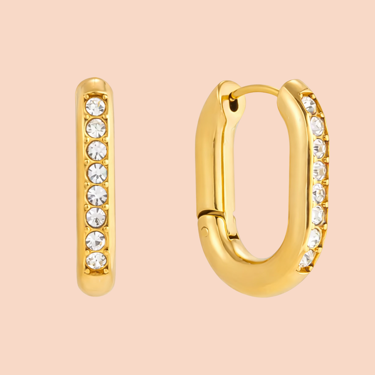 Noah Gold Hoop