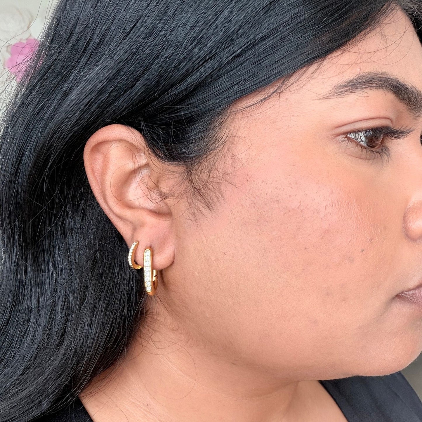 Noah Gold Hoop