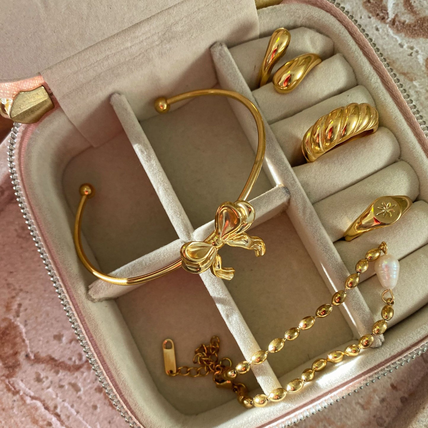 Selin Wrap Gold Ring