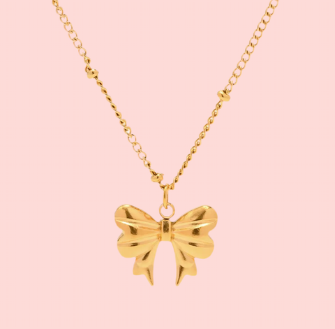 Little Bow Necklace