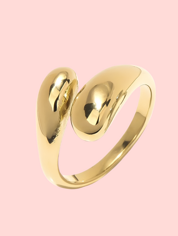 Selin Wrap Gold Ring