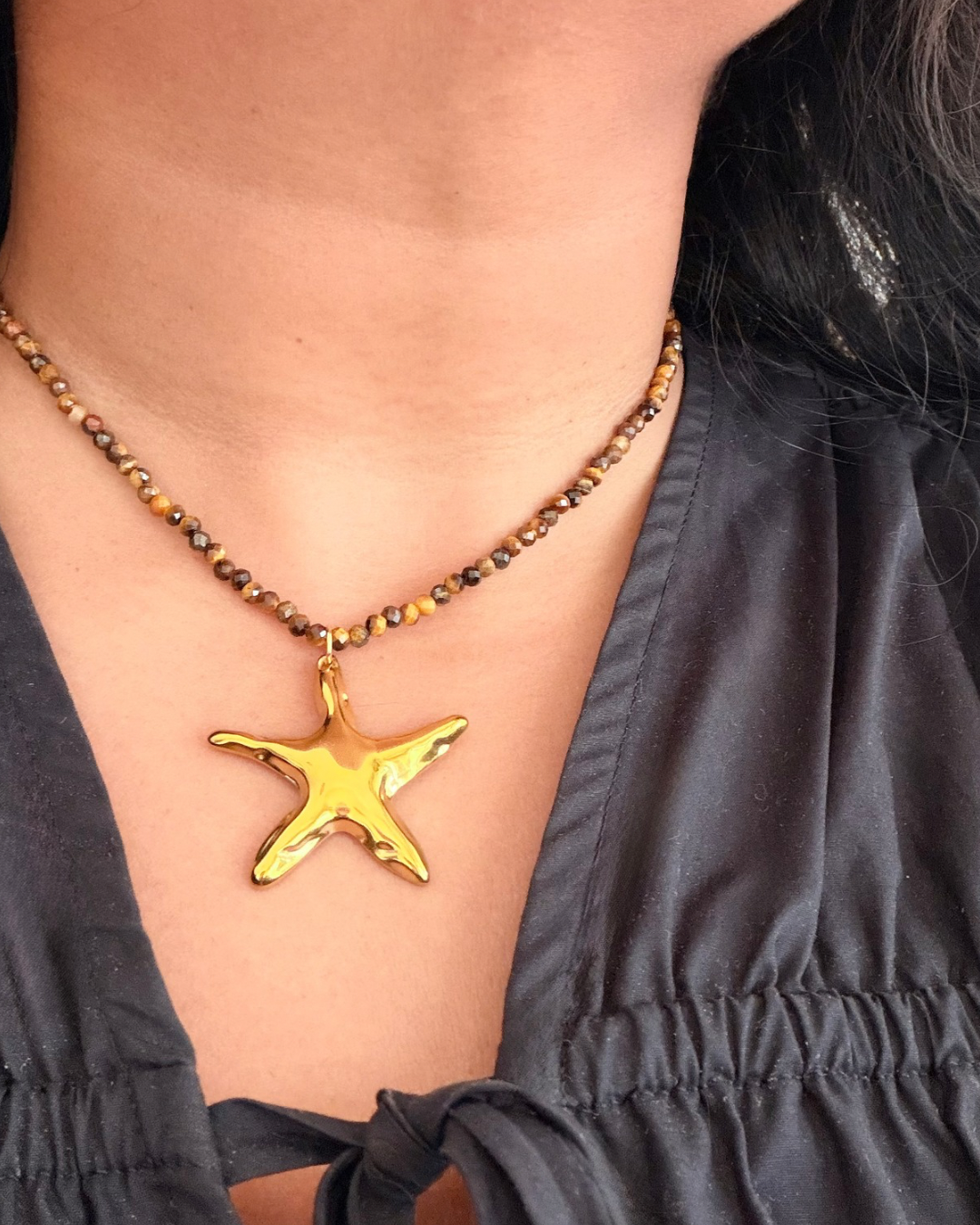 Stella Star Beaded Necklace