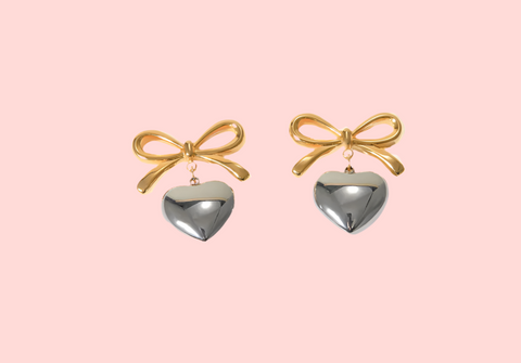 Devon Heart Earring