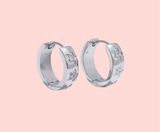 Levi Silver Earring Huggie