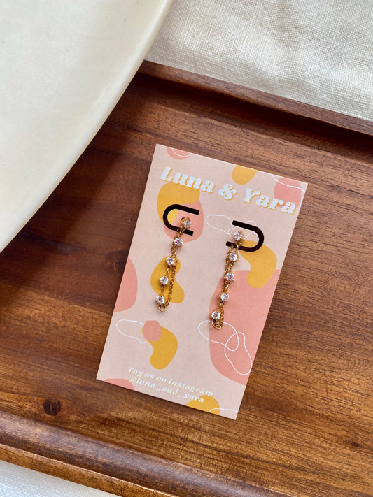 Becca Chain Drop Earring