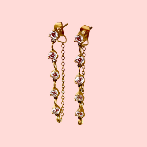 Becca Chain Drop Earring
