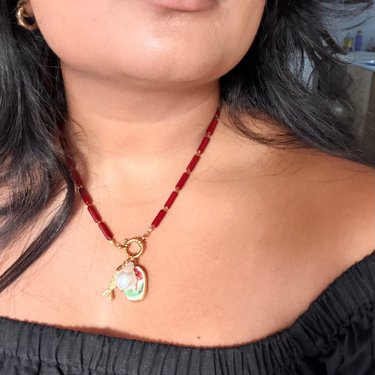 Aven Beaded Necklace