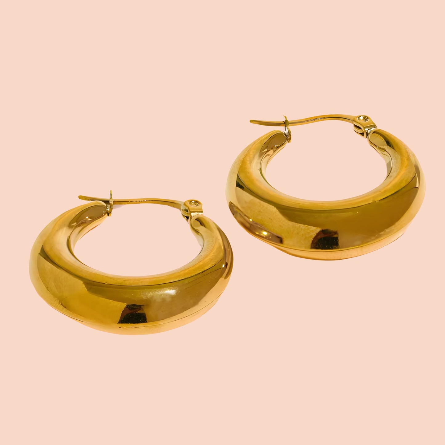Cheri Gold Hoop