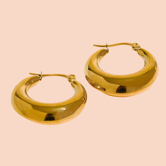 Cheri Gold Hoop