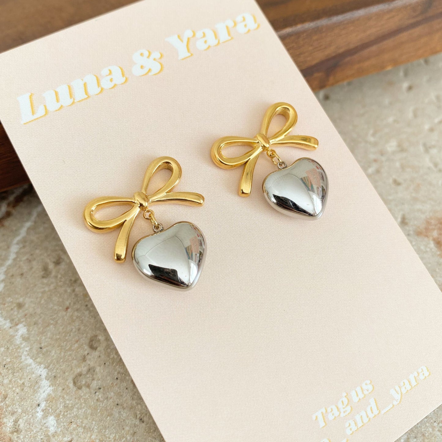 Devon Heart Earring