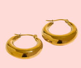 Cheri Gold Hoop