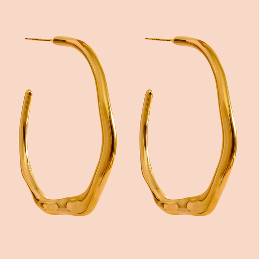 Lexi Gold Hoop Earring