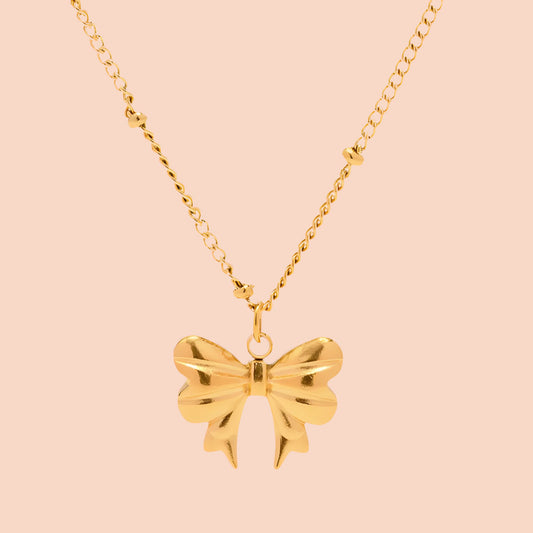Little Bow Necklace