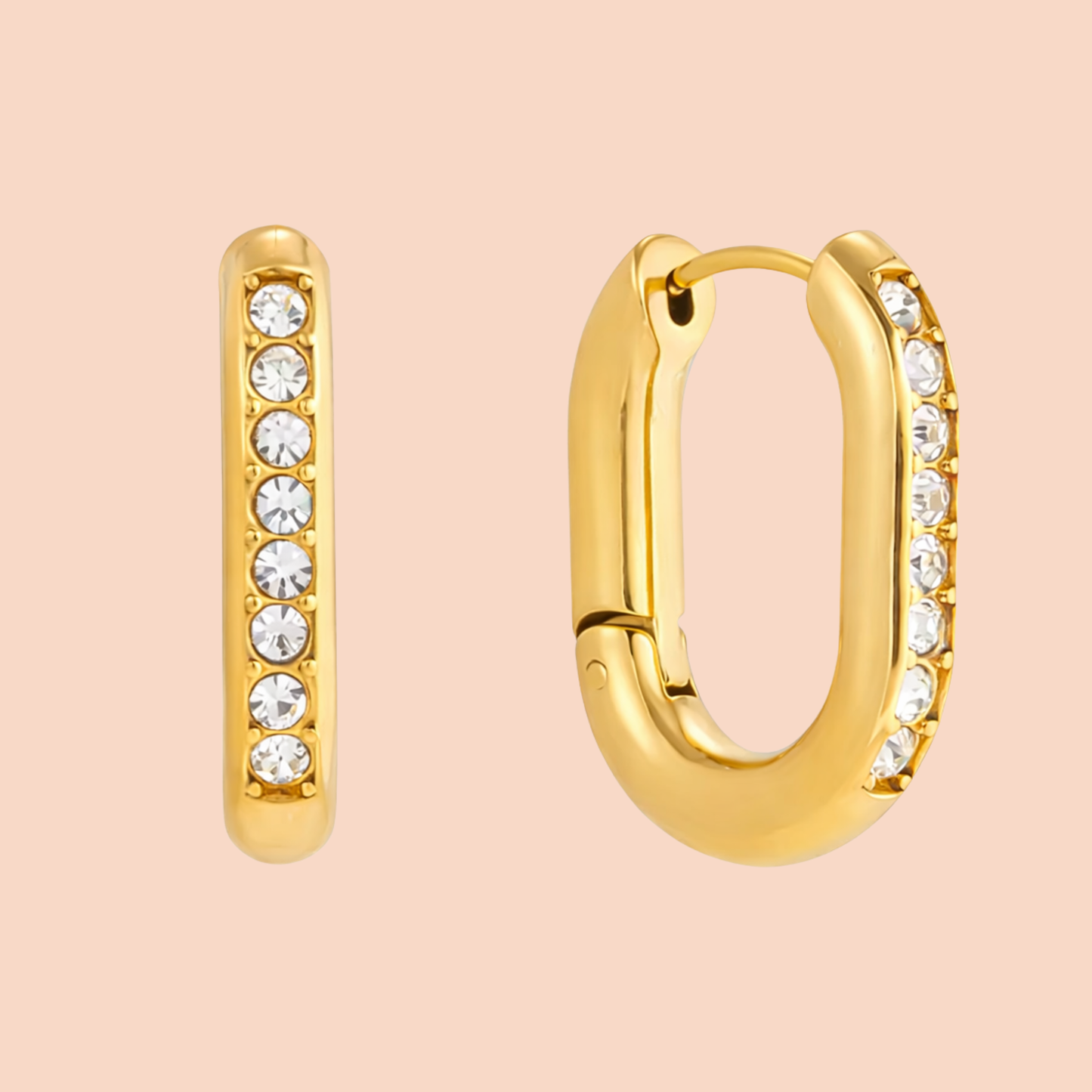 Noah Gold Hoop