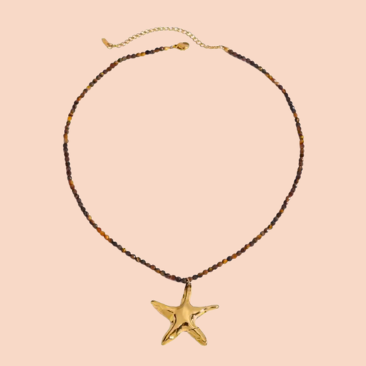 Stella Star Beaded Necklace