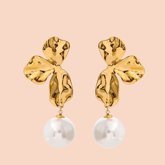 Wyn Gold Drop Earring