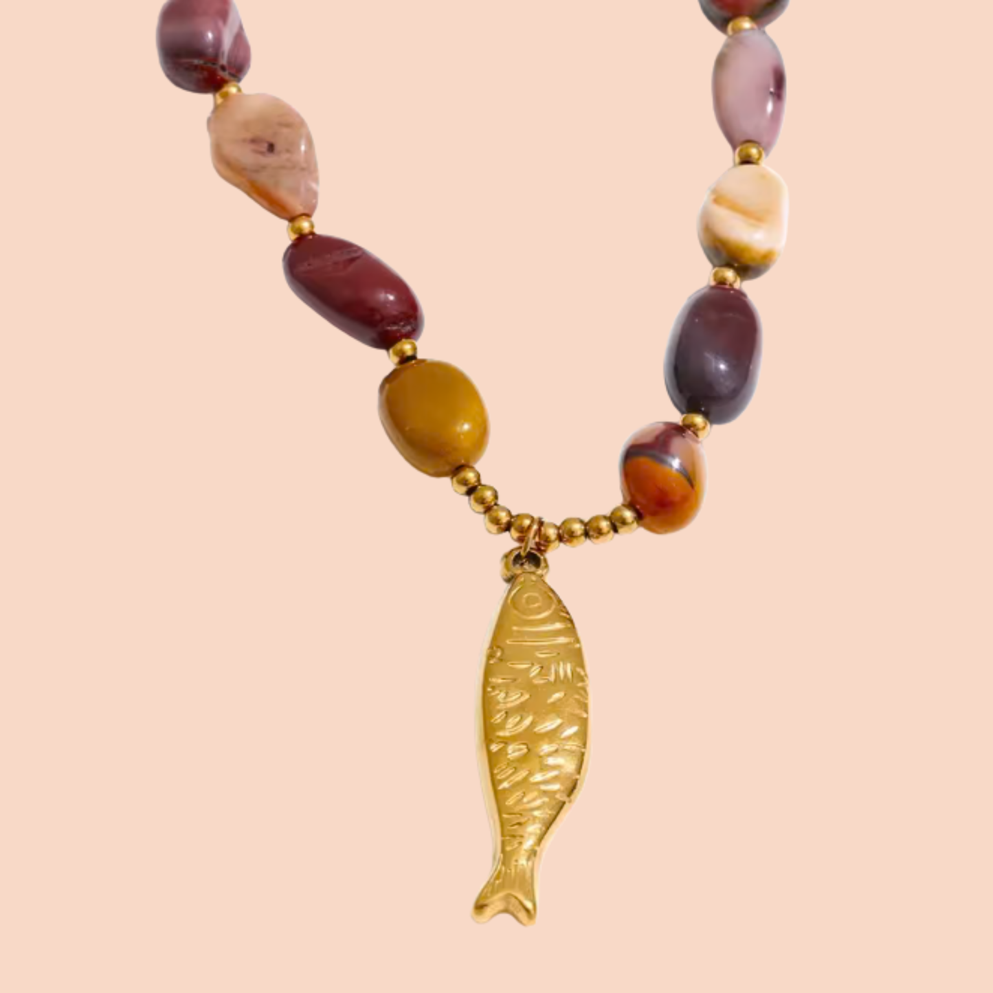 Zander Beaded Necklace